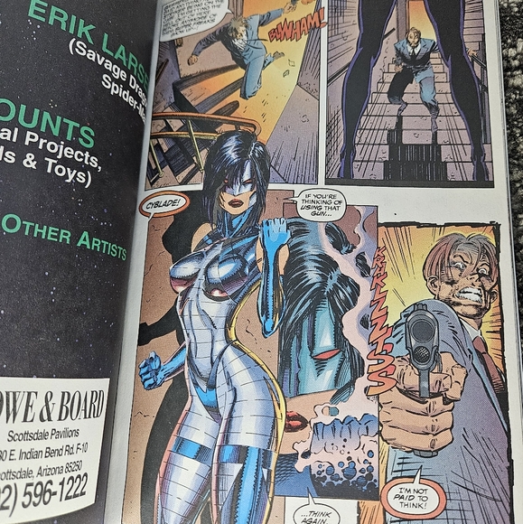 Cyber Force #1 Comic Book Cyberforce October Image Marc Silvestri 1992 - Picture 15 of 16